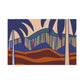Vibey Tropics- Midcentury Canvas