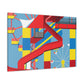 Cotton-Candy City - Amusement - Canvas