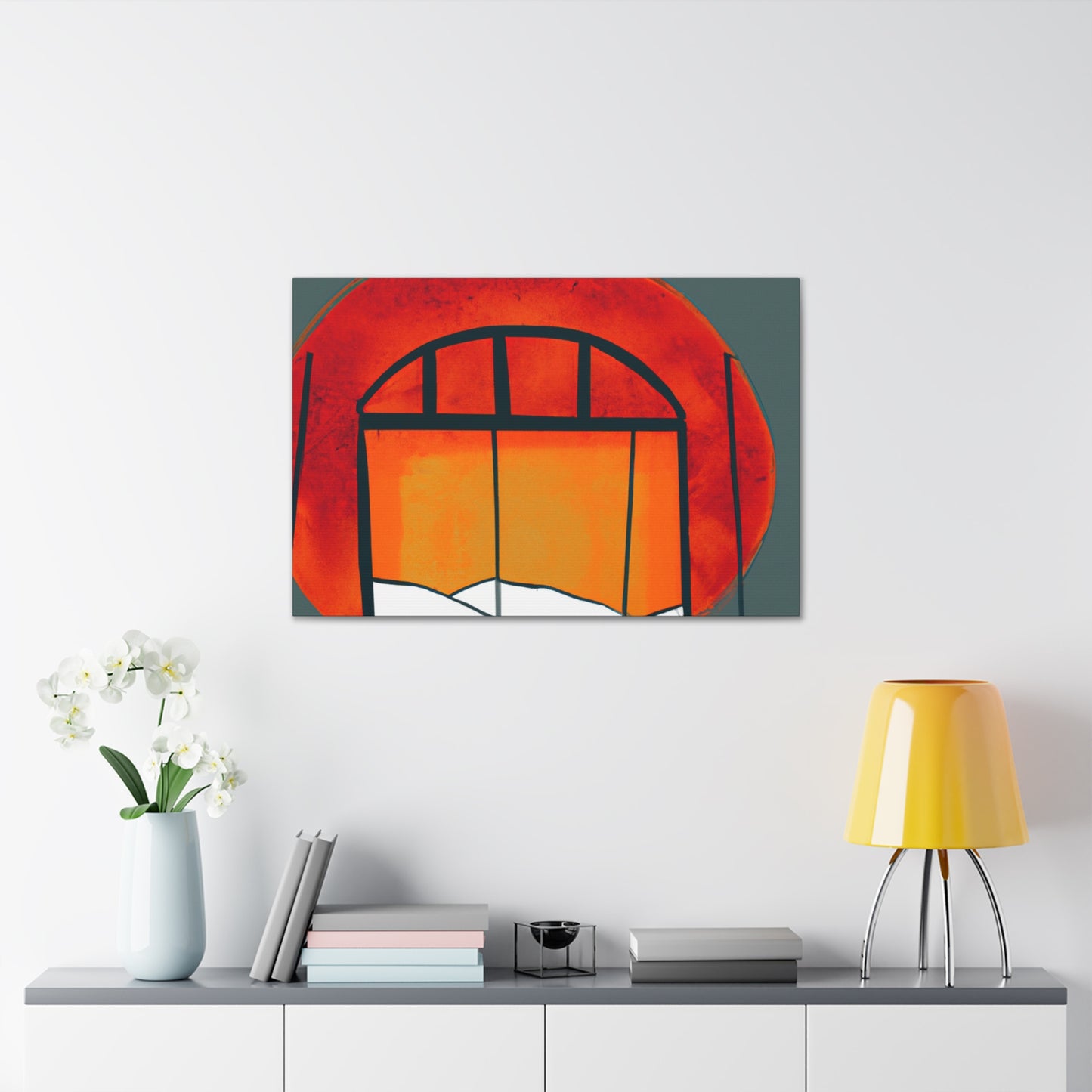 Window Seat-  Midcentury Canvas