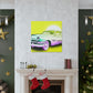 Classic Car Reflection -Automobile Canvas
