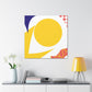 Radiant Grid- Midcentury - Canvas