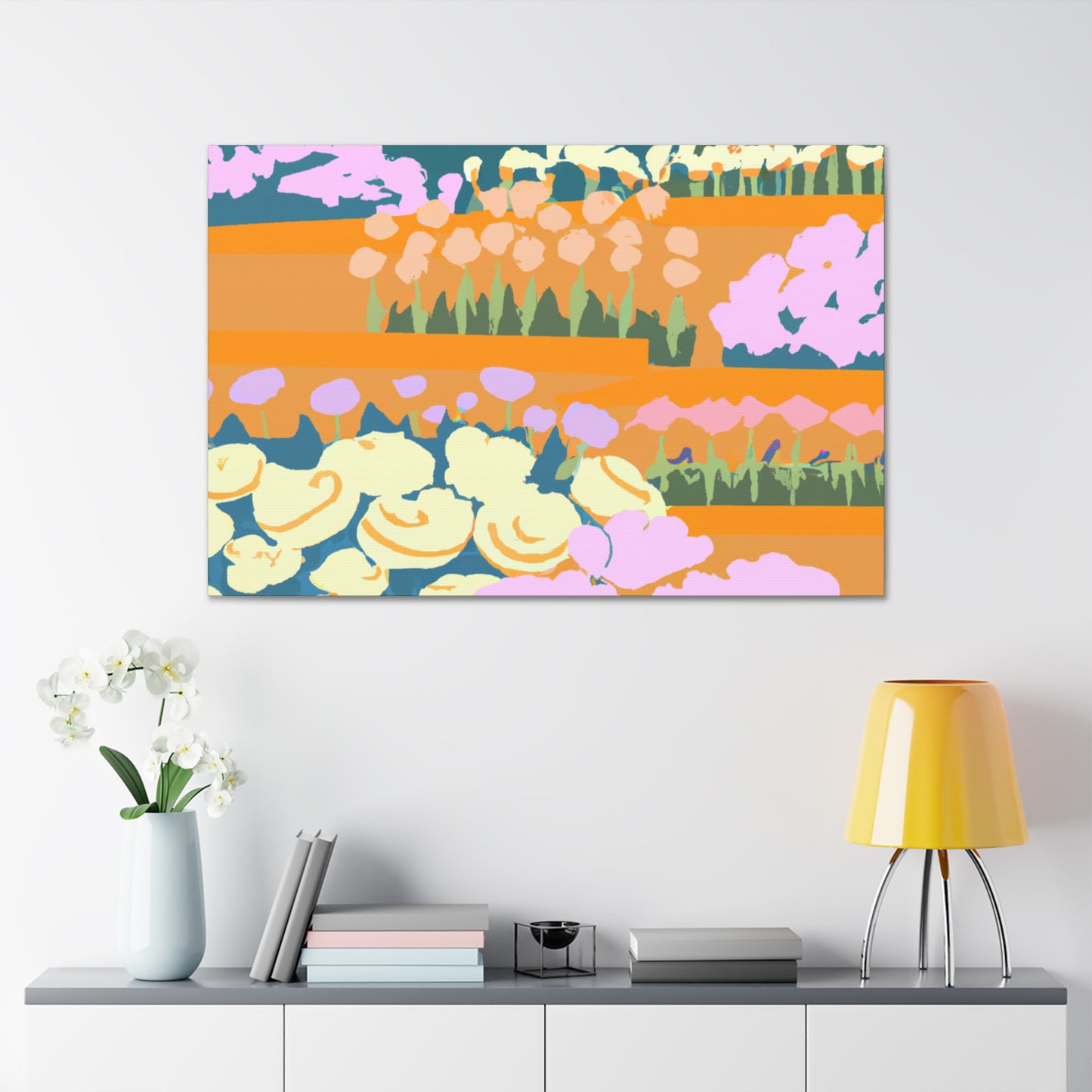 Bloomtopia-Landscape - Canvas