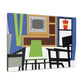 Urban Escape - Midcentury - Canvas