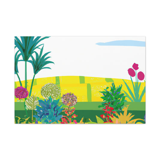 Flowerway- Landscape - Canvas