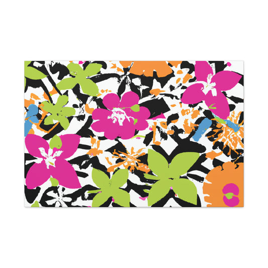 The Great Floral Quest: A Floral-Based Adventure Game.  Players go on a journey to collect the most beautiful flowers in the world. As they travel they'll discover hidden secrets, combat fierce opponents, and solve devious puzzles - Canvas