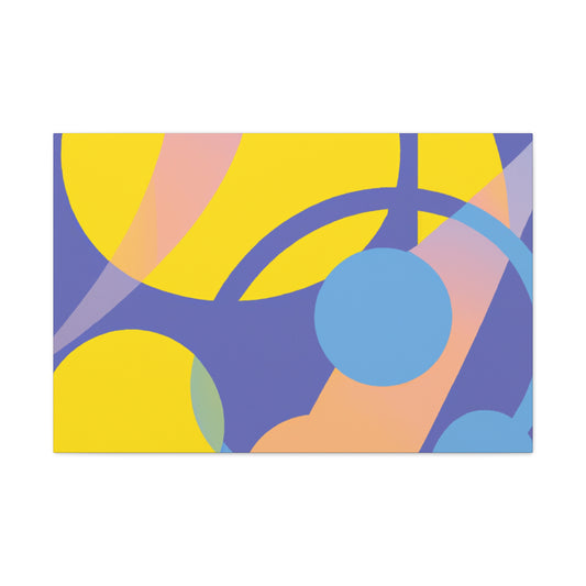 Geometric Escape - Midcentury - Canvas