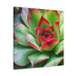 Ariadne of the Red Thread. - Canvas - Succulent
