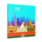 Vibrant Splendour - Destination India - Canvas