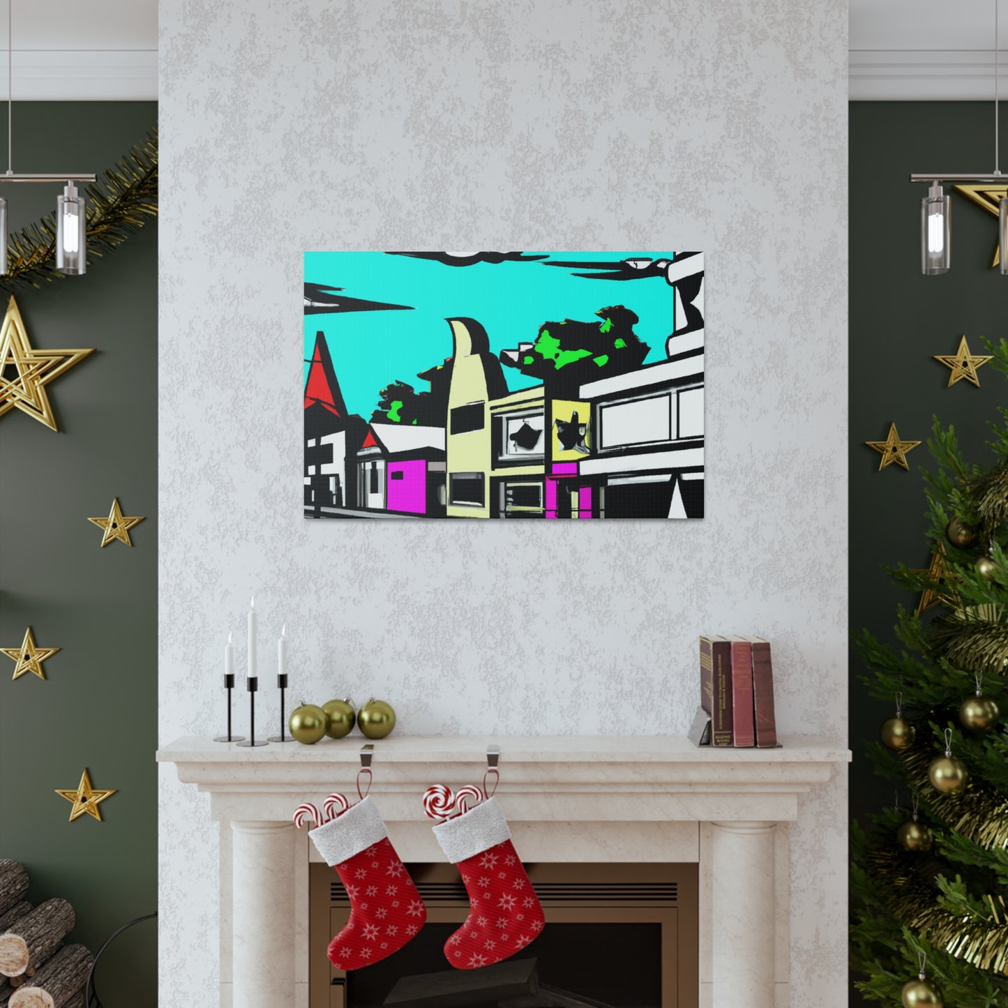 Cracker Row. - Canvas Pop Art