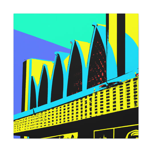 Teensome Twist-O-Rama Dance Hall - Canvas - Pop Art