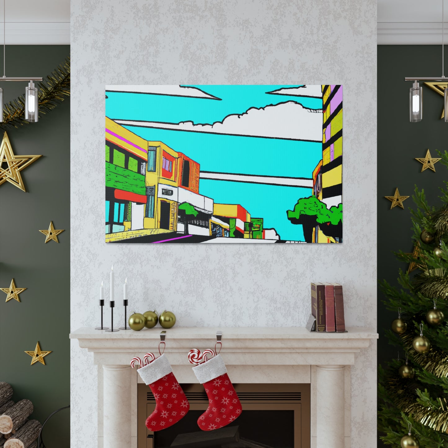 Cinema Avenue - Pop Art Canvas