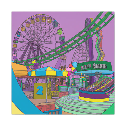 SpinTopia - Amusement - Canvas