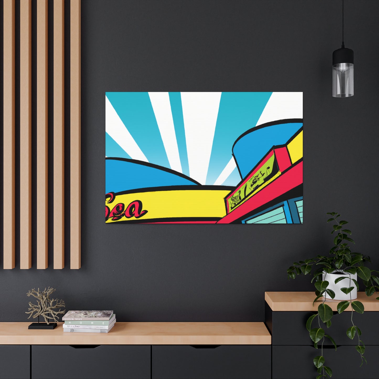 The Bop-A-Rama. - Canvas - Pop Art