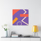 "Dancing Light - Midcentury" - Canvas