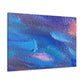 Windy Winter - Abstract Canvas