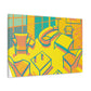 Pineapple Pop- Midcentury - Canvas