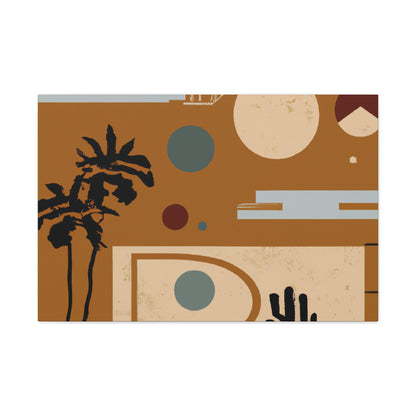 Bird's Eye Glimpse - Midcentury - Canvas