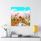 Kashmiri Splendour - Destination India - Canvas