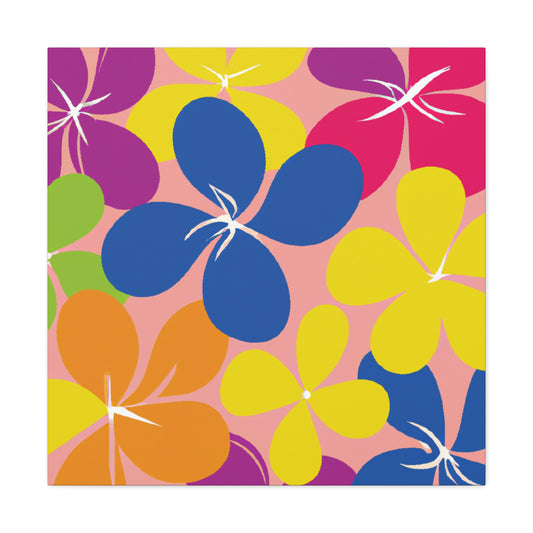 Flower Garden Marvels: Floral Canvas