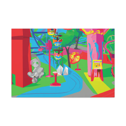Tiki Time-Amusement - Canvas