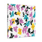 "Petal Push" - Floral Canvas
