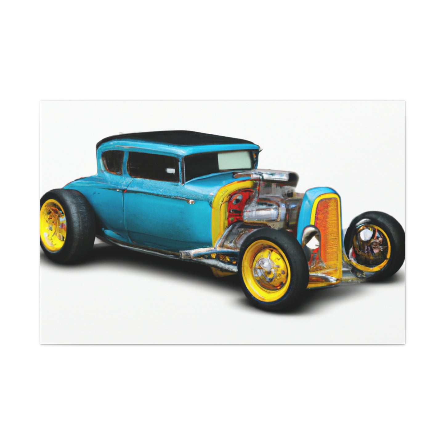 Road Warhorse - Automobile - Canvas