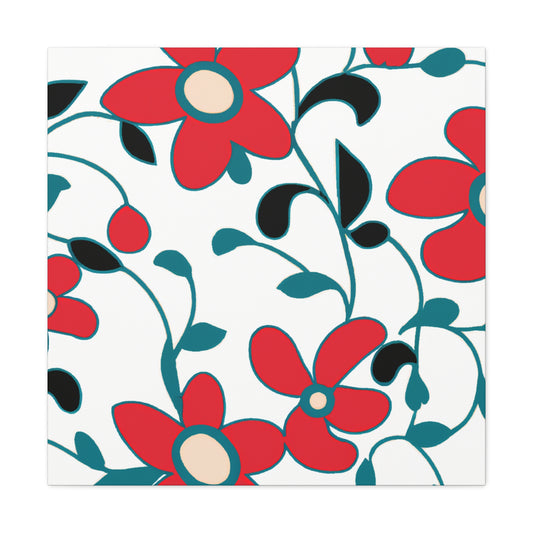 Petal Dance - Floral - Canvas