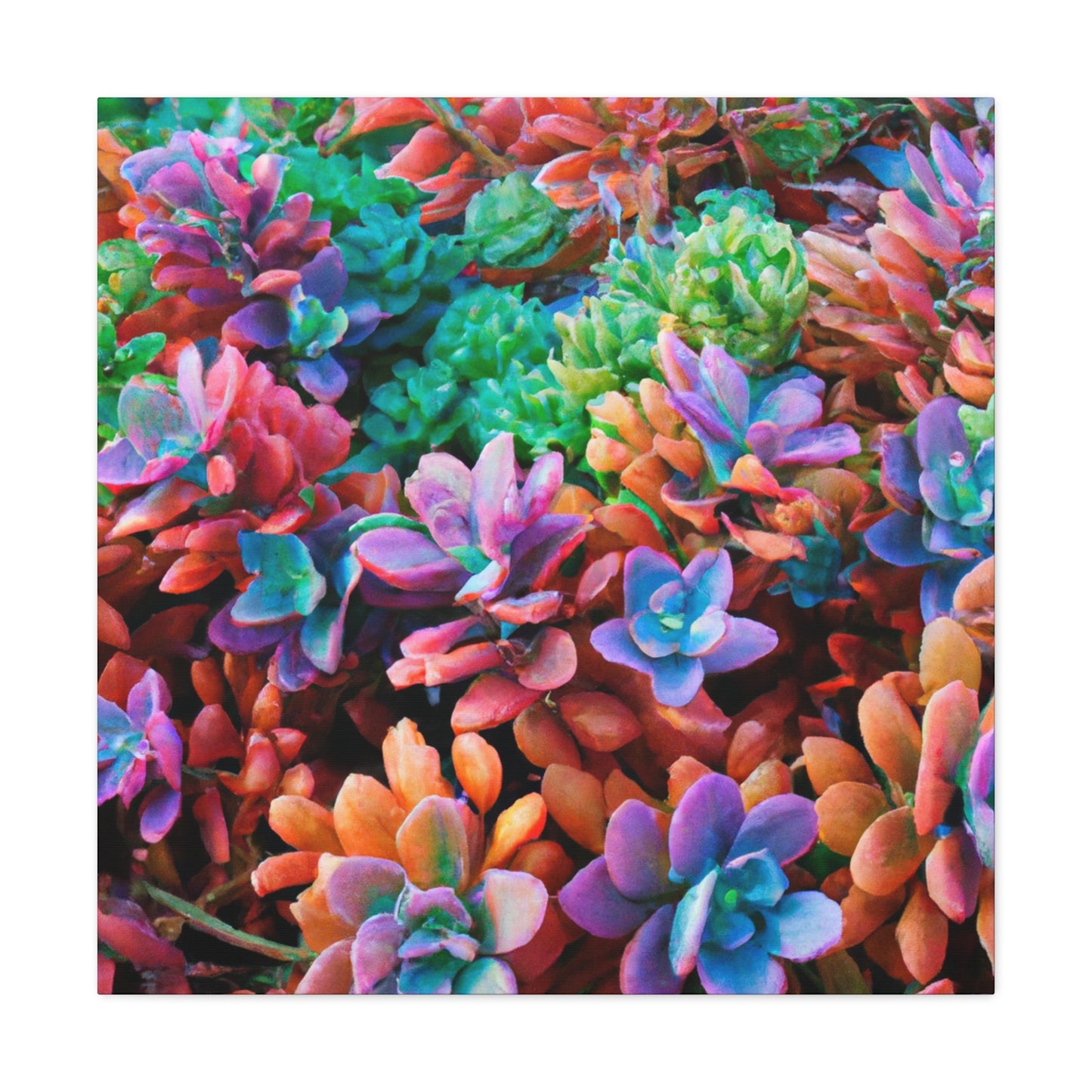 "Garden Dreams" - Canvas - Succulent