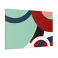 "Scintillating Sunrise - Midcentury" - Canvas