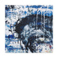 Winter Champaigne - Abstract Canvas