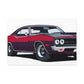 The Blazing Bullet - Automobile - Canvas