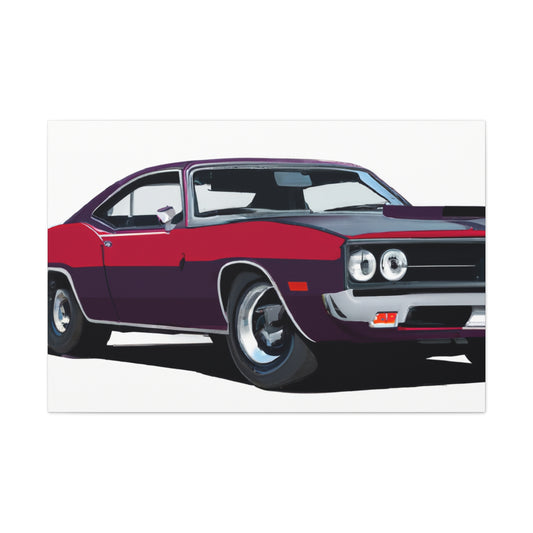 The Blazing Bullet - Automobile - Canvas