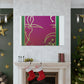 Pink Panel - Glass Canvas