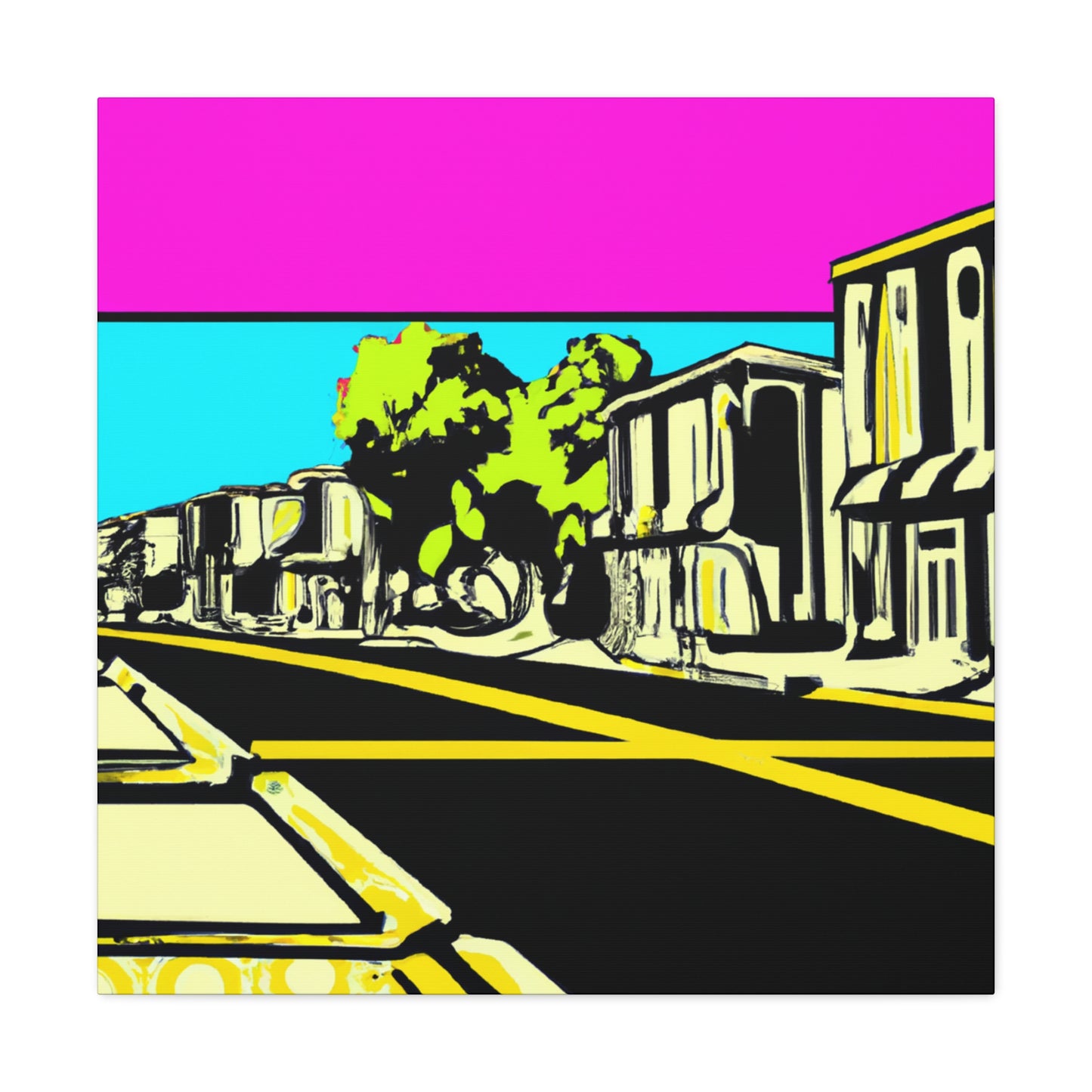 Melty Avenue - Canvas Pop Art