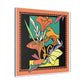 Spikestriped Similiskin. - Floral Canvas Midcentury