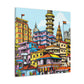 Golden Triangle - Destination India - Canvas