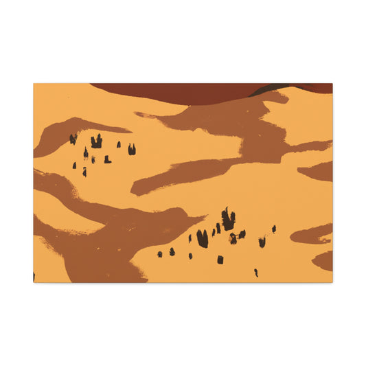 Scorching Sands - Landscape - Canvas