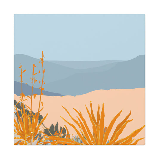 Dusty Oasis - Landscape - Canvas