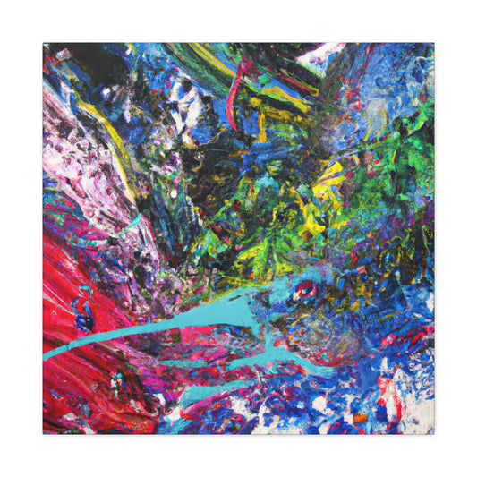 'Happy Family Reunion' - Abstract Canvas