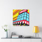 'Twist & Record Studio' - Canvas - Pop Art