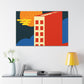 Modernist Playground - Midcentury - Canvas