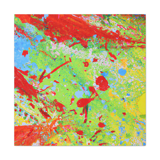 "Early Morning Foggy Rio Vista" - Abstract Canvas