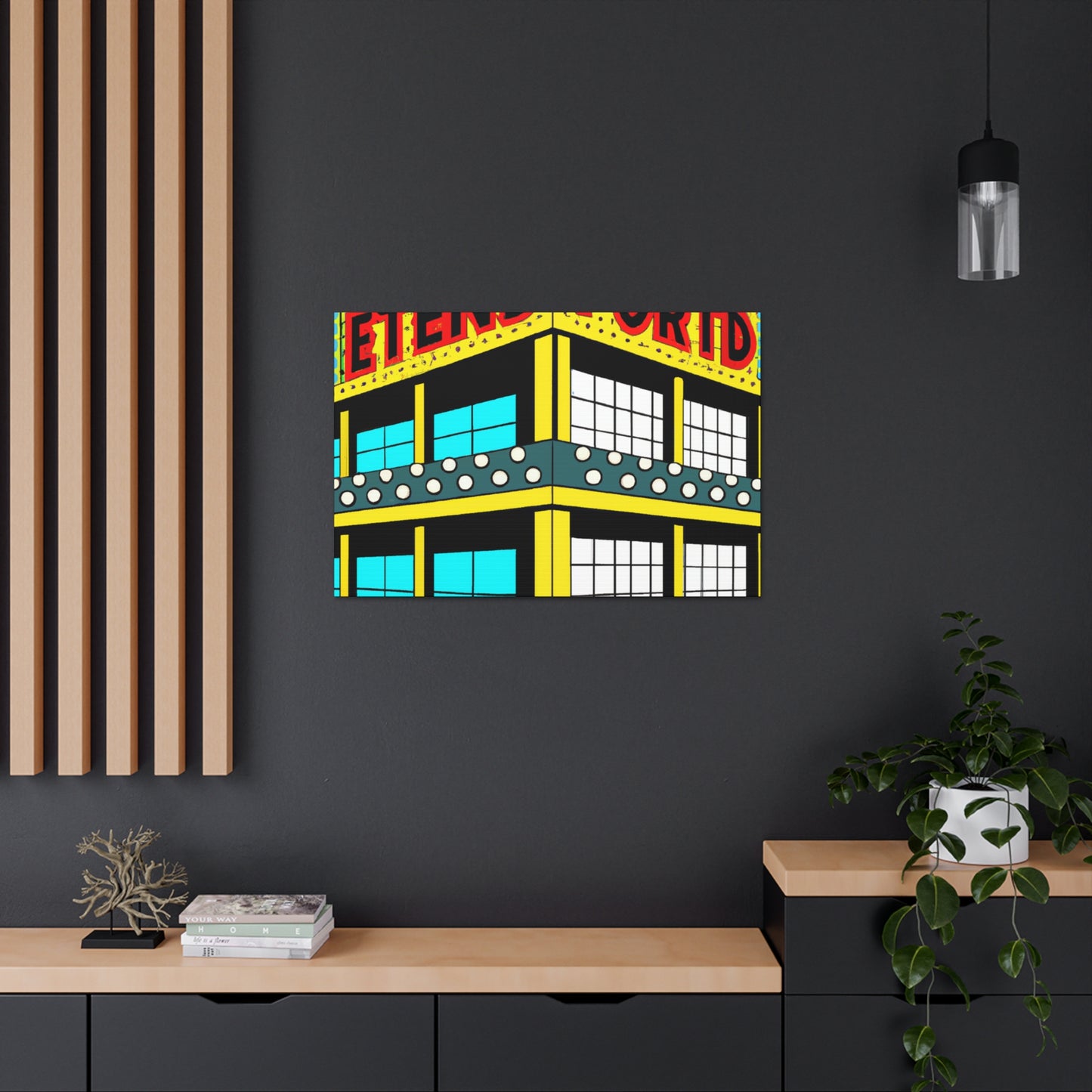 The Rocket Cafe. - Canvas Pop Art