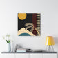 Rounded Dreamscape - Midcentury - Canvas