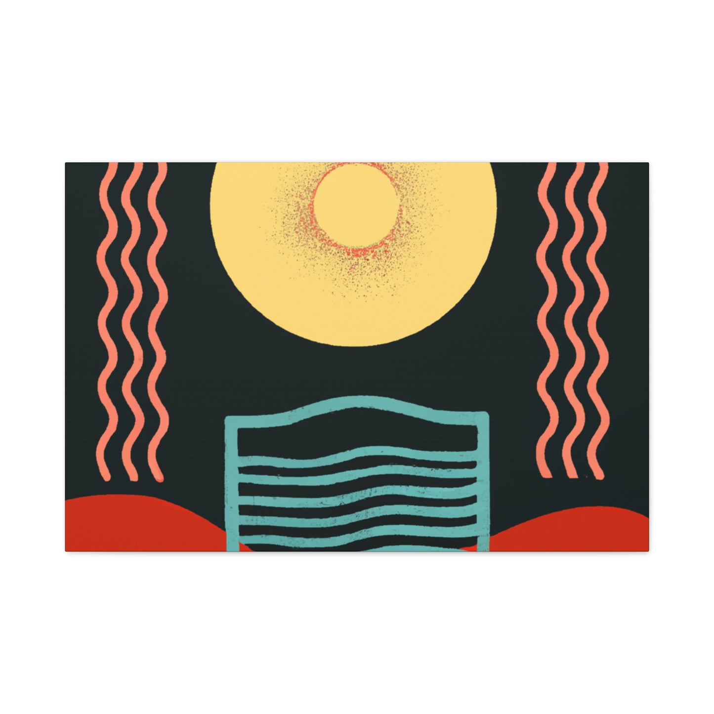 Sun Hatt - Midcentury Canvas