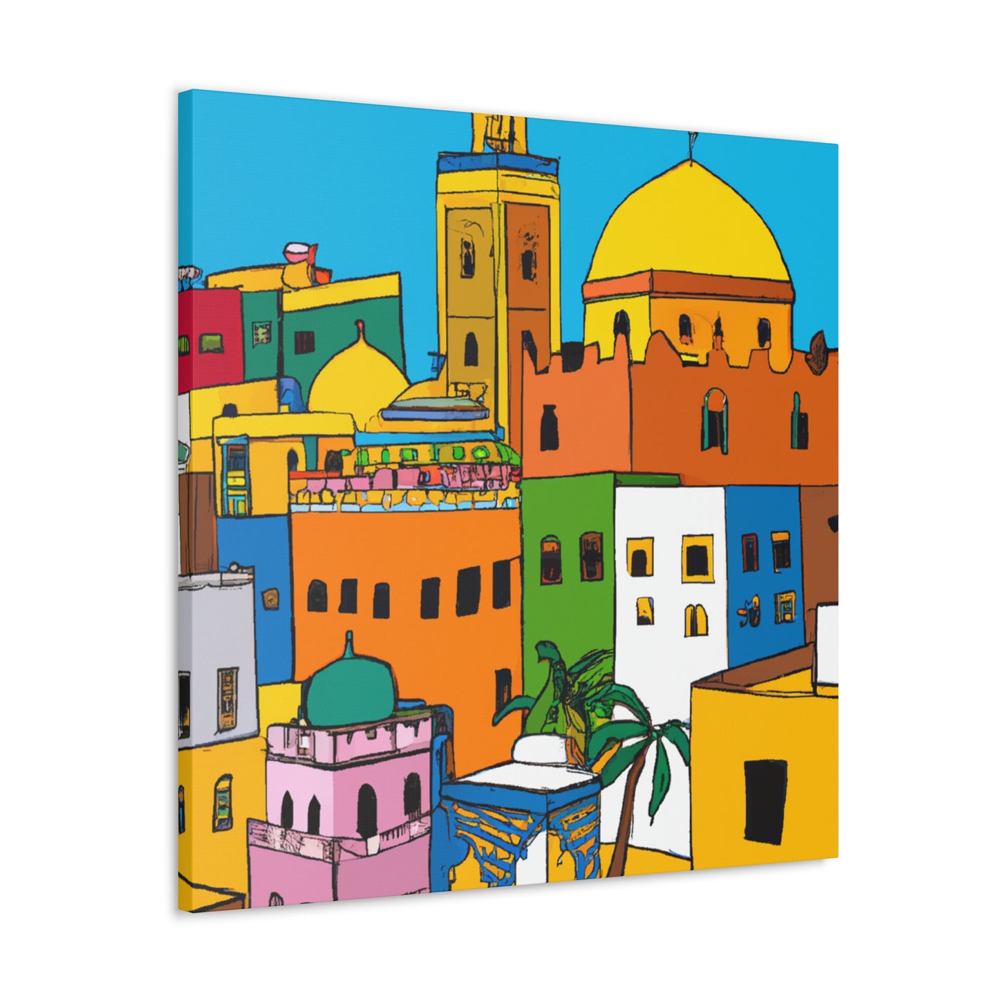Ibrahim Jadiri - Morraco - Canvas