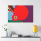 "Cheerful Vibes - Midcentury" - Canvas