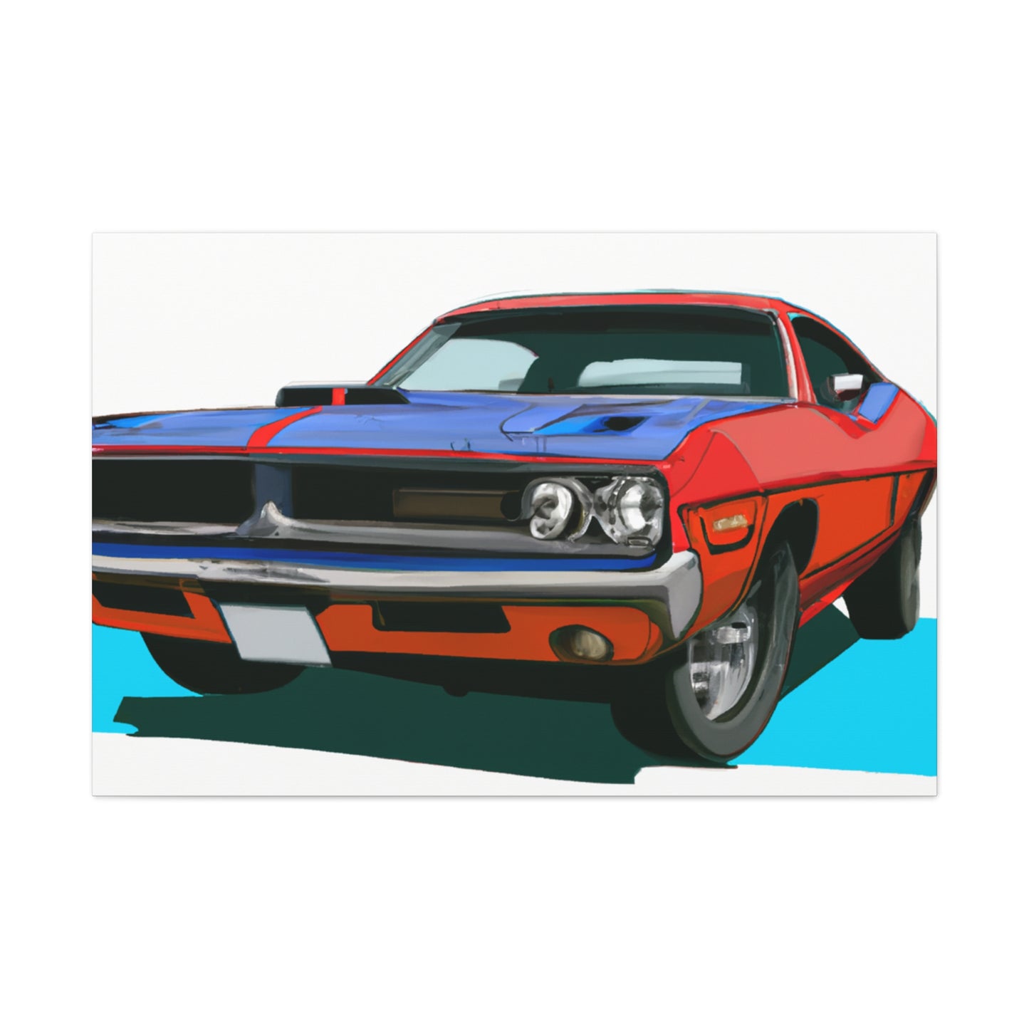 The Firestriker - Automobile - Canvas