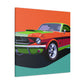 Flame Thrower - Automobile - Canvas