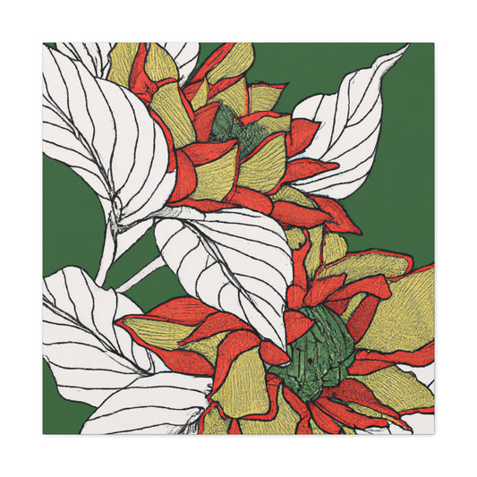 Blanche- Floral - Canvas